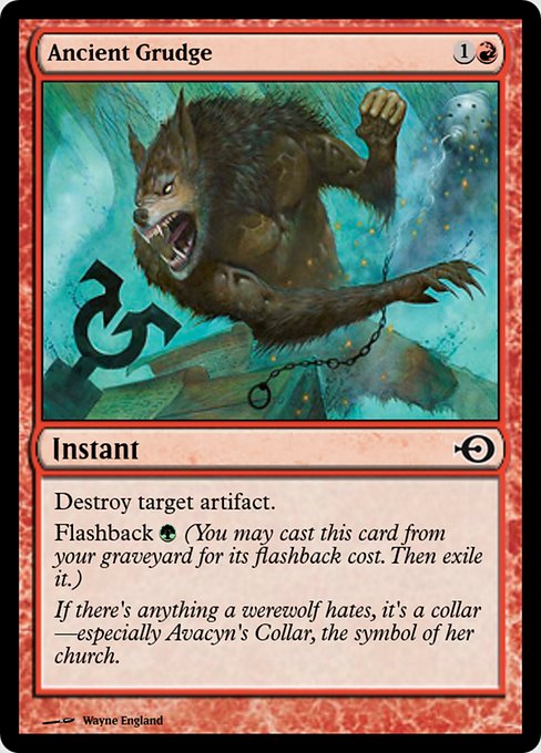 Ancient Grudge from Magic Online Promos