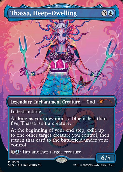 Thassa, Deep-Dwelling highlighted card art
