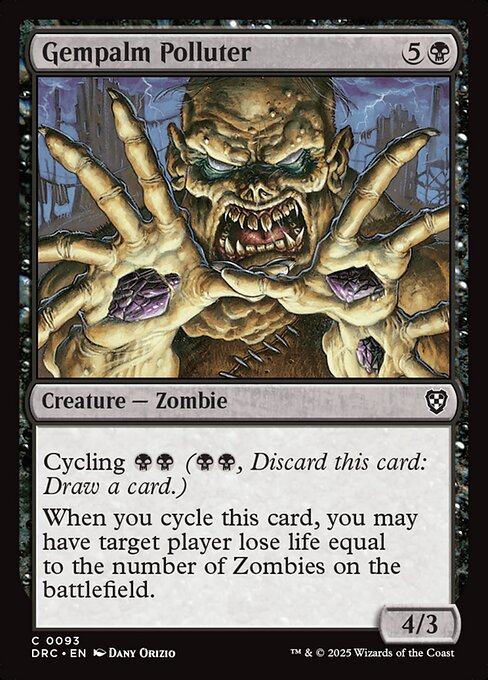 Gempalm Polluter highlighted card art