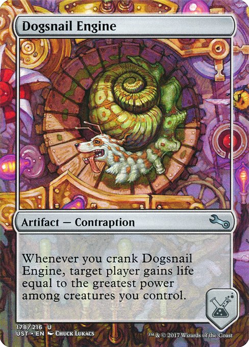 Dogsnail Engine highlighted card art