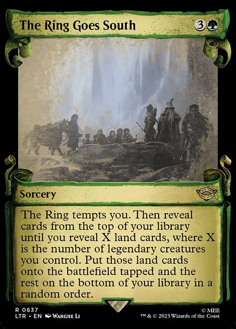 The Ring Goes South highlighted card art
