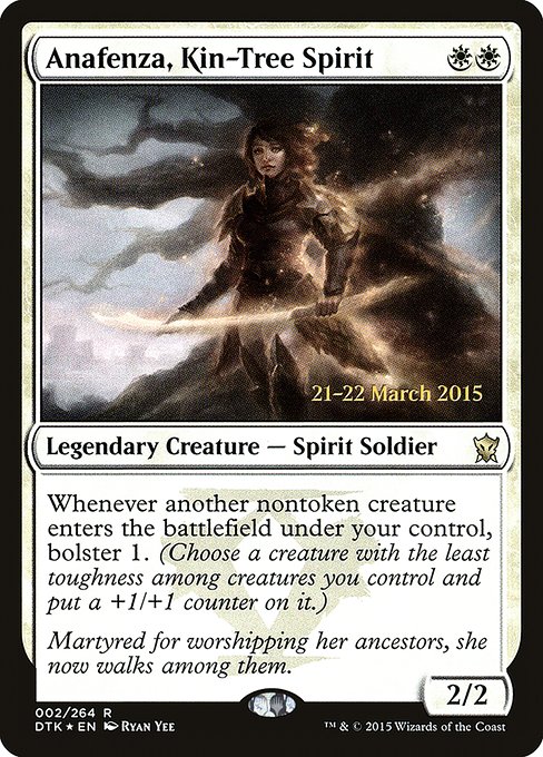 Anafenza, Kin-Tree Spirit from Dragons of Tarkir Promos