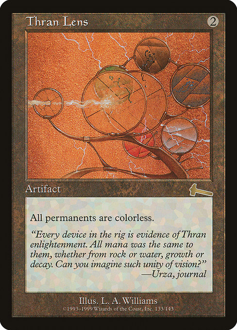 Thran Lens highlighted card art