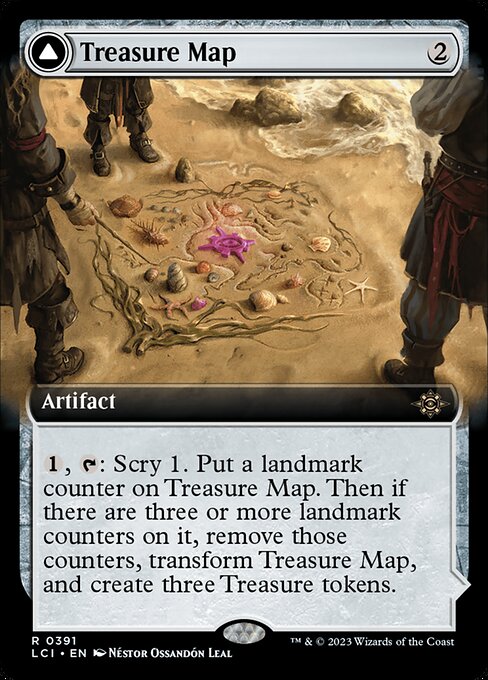 Treasure Map // Treasure Cove from The Lost Caverns of Ixalan