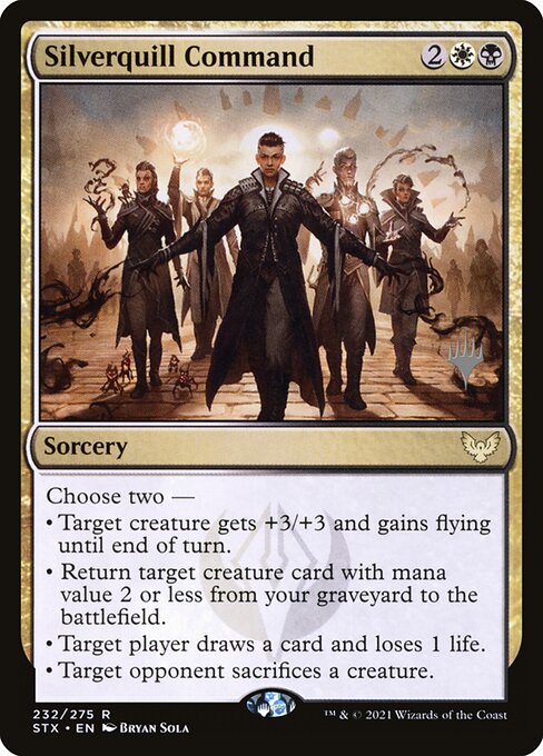 Silverquill Command from Strixhaven: School of Mages Promos