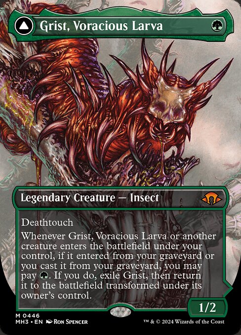 Grist, Voracious Larva // Grist, the Plague Swarm from Modern Horizons 3