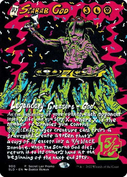 The Scarab God from Secret Lair Drop