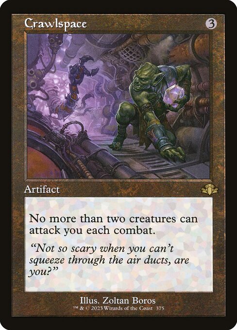 Crawlspace highlighted card art