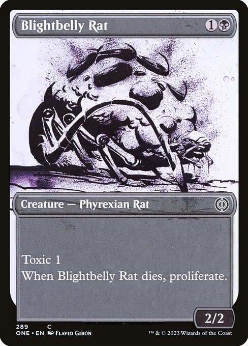 Blightbelly Rat highlighted card art