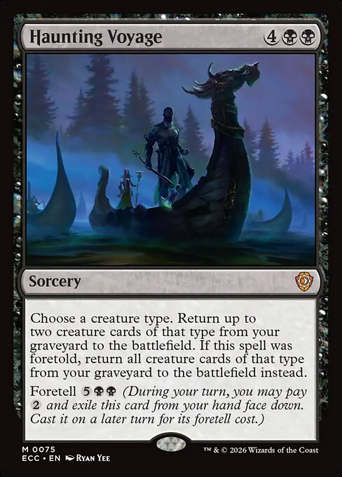 Haunting Voyage from Lorwyn Eclipsed Commander