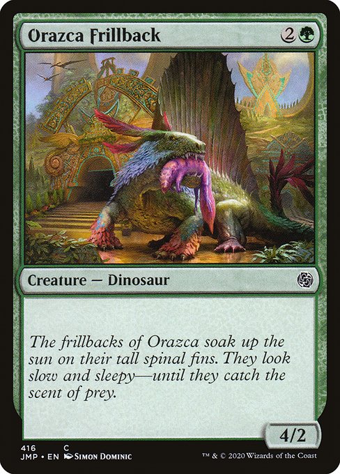 Orazca Frillback highlighted card art
