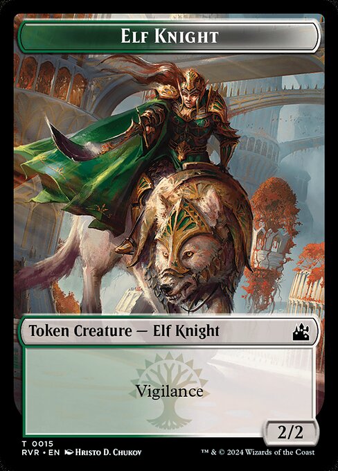 Elf Knight highlighted card art