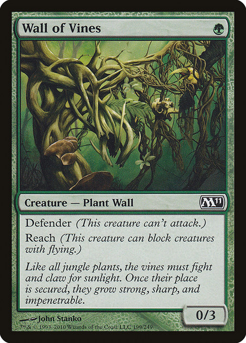 Wall of Vines from Magic 2011