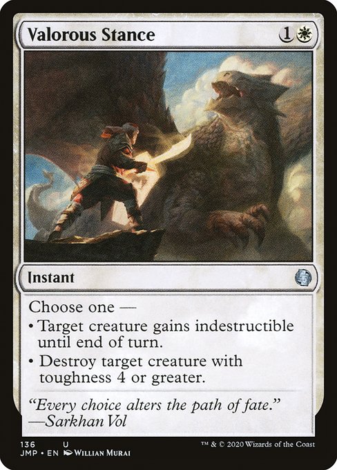 Valorous Stance from Jumpstart