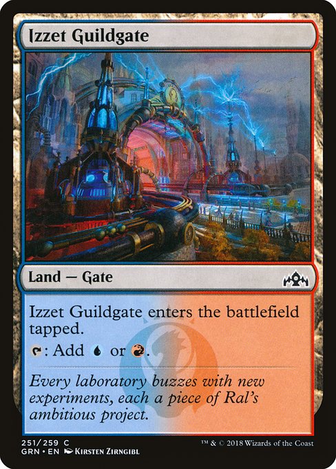 Izzet Guildgate from Guilds of Ravnica