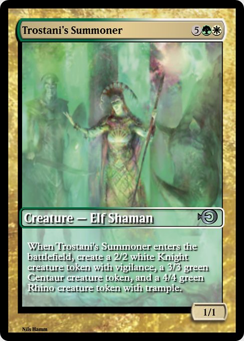 Trostani's Summoner from Magic Online Promos