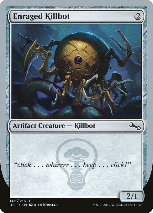 Enraged Killbot highlighted card art