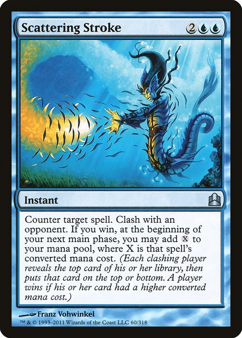 Scattering Stroke highlighted card art