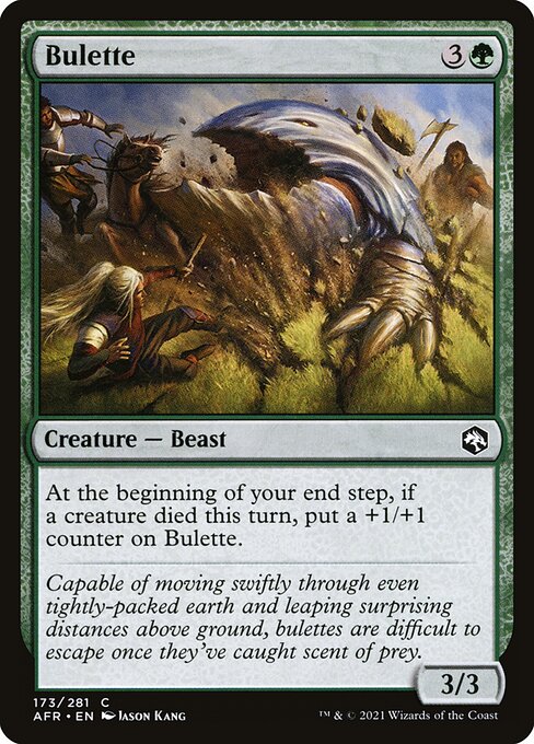 Bulette highlighted card art