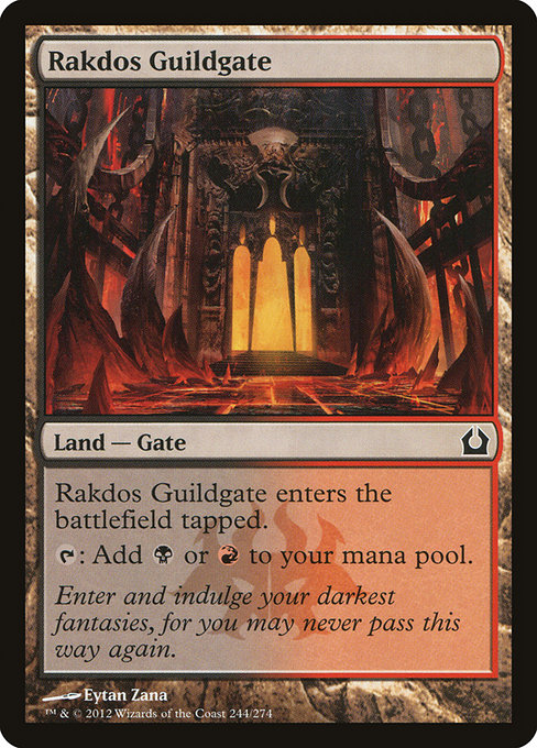 Rakdos Guildgate from Return to Ravnica