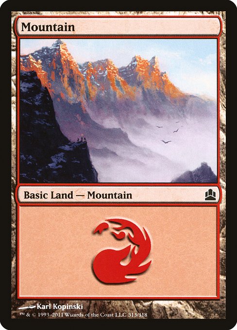 Mountain from Commander 2011