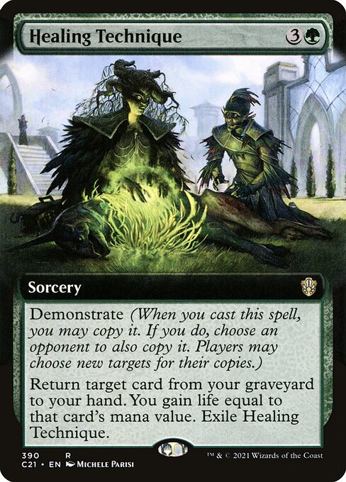 Healing Technique from Commander 2021