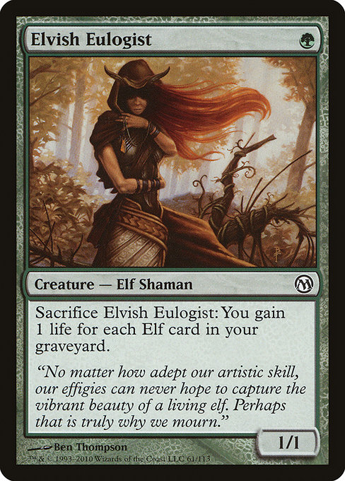 Elvish Eulogist from Duels of the Planeswalkers