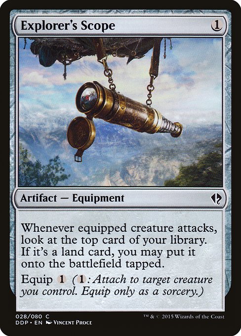 Explorer's Scope from Duel Decks: Zendikar vs. Eldrazi
