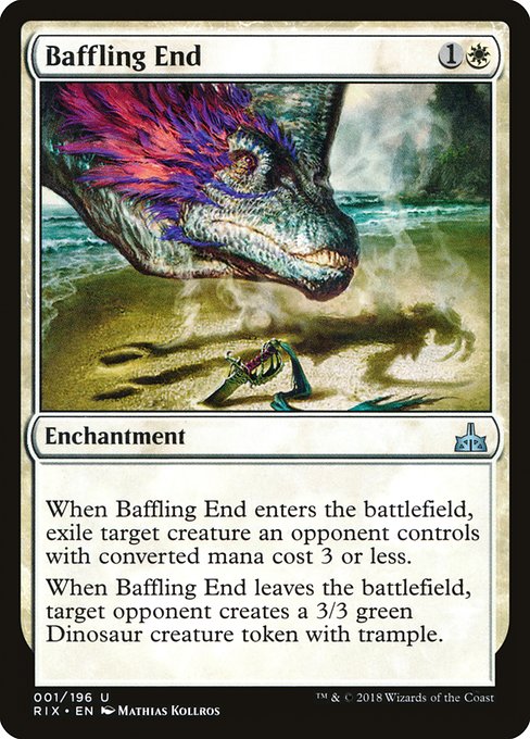 Baffling End from Rivals of Ixalan