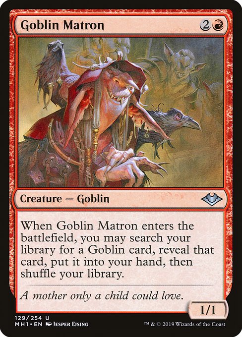 Goblin Matron from Modern Horizons