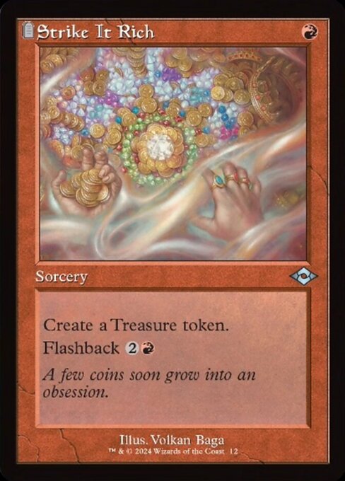 Strike It Rich highlighted card art