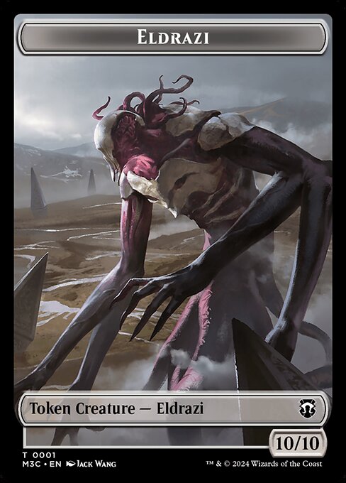 Eldrazi from Modern Horizons 3 Commander Tokens