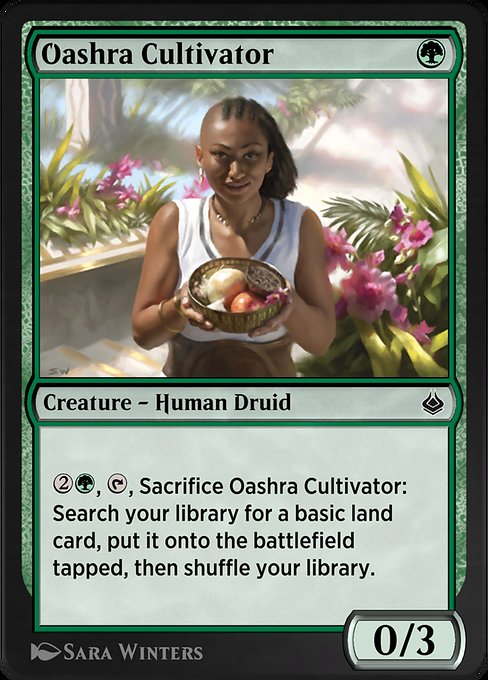 Oashra Cultivator from Amonkhet Remastered