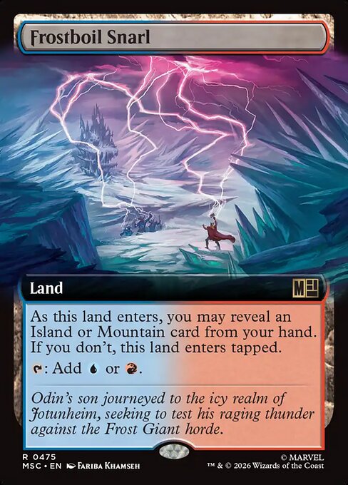 Frostboil Snarl highlighted card art