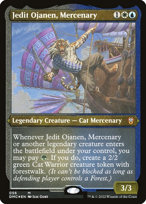 Jedit Ojanen, Mercenary highlighted card art