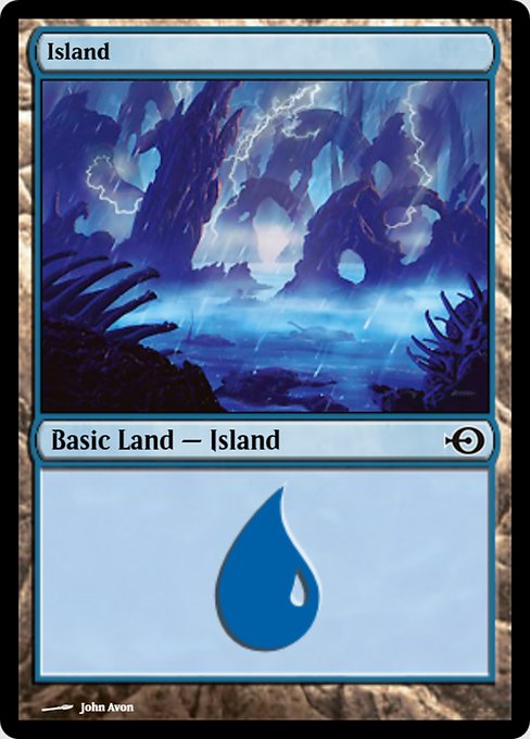 Island from Magic Online Promos