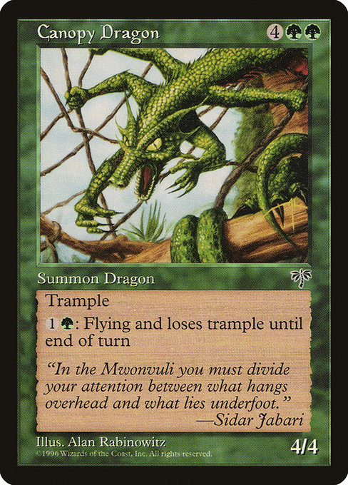 Canopy Dragon highlighted card art