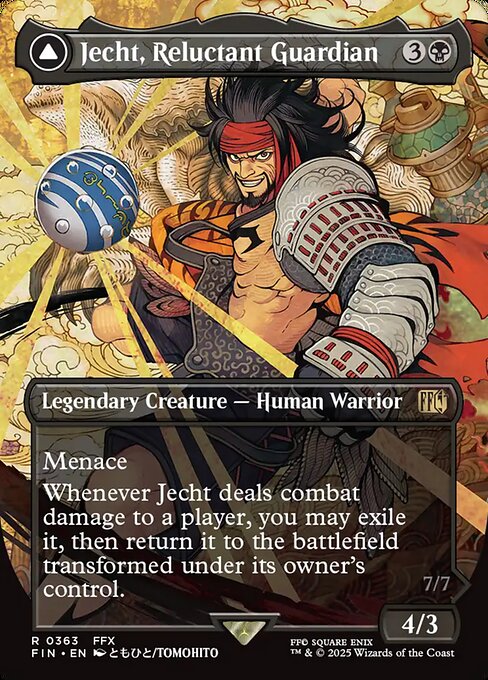 Jecht, Reluctant Guardian // Braska's Final Aeon from Final Fantasy