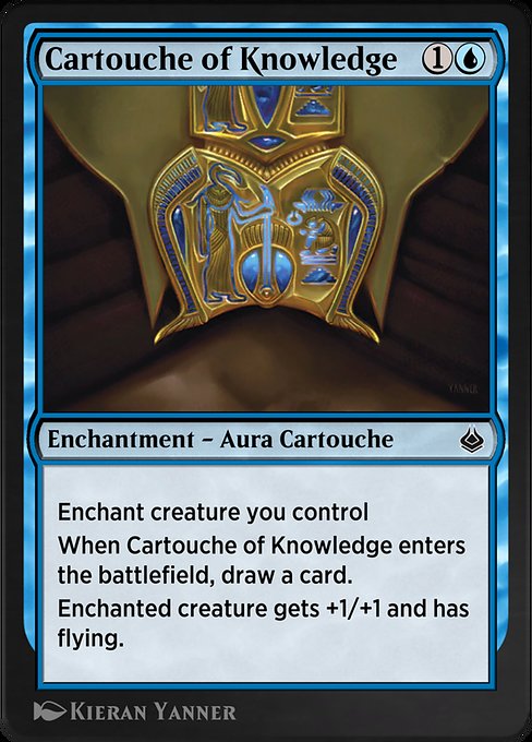 Cartouche of Knowledge from Amonkhet Remastered