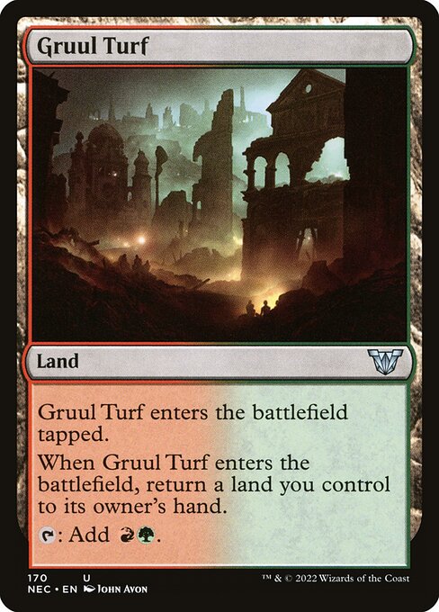 Gruul Turf from Neon Dynasty Commander