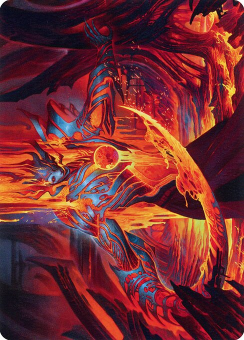 Free from Flesh // Free from Flesh from Phyrexia: All Will Be One Art Series