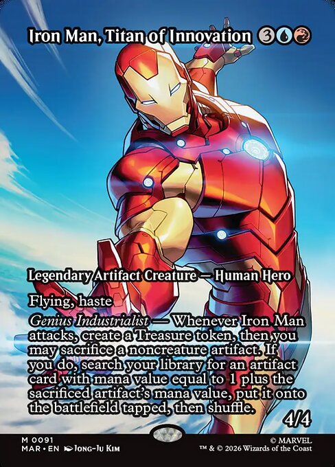 Iron Man, Titan of Innovation from Marvel Universe