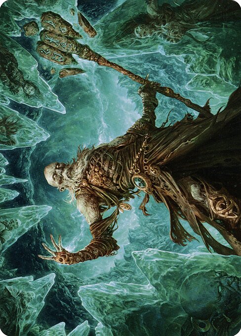 Draugr Necromancer // Draugr Necromancer highlighted card art