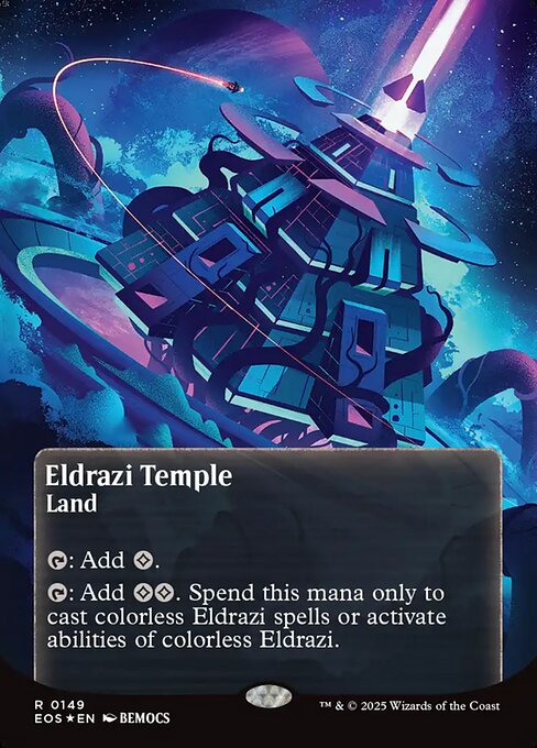 Eldrazi Temple from Edge of Eternities: Stellar Sights