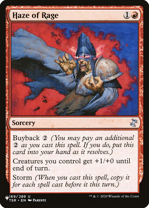 Haze of Rage from The List