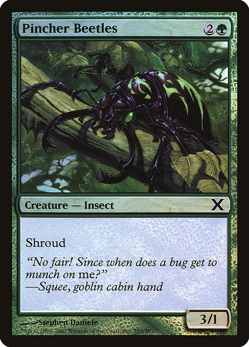 Pincher Beetles highlighted card art