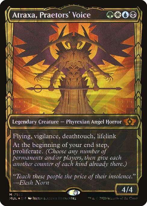Atraxa, Praetors' Voice highlighted card art