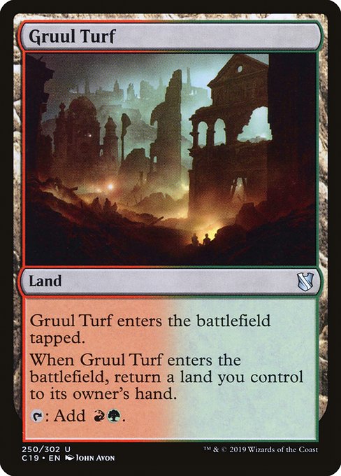 Gruul Turf from Commander 2019
