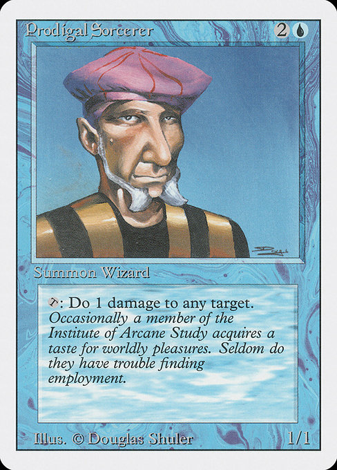 Prodigal Sorcerer from Revised Edition