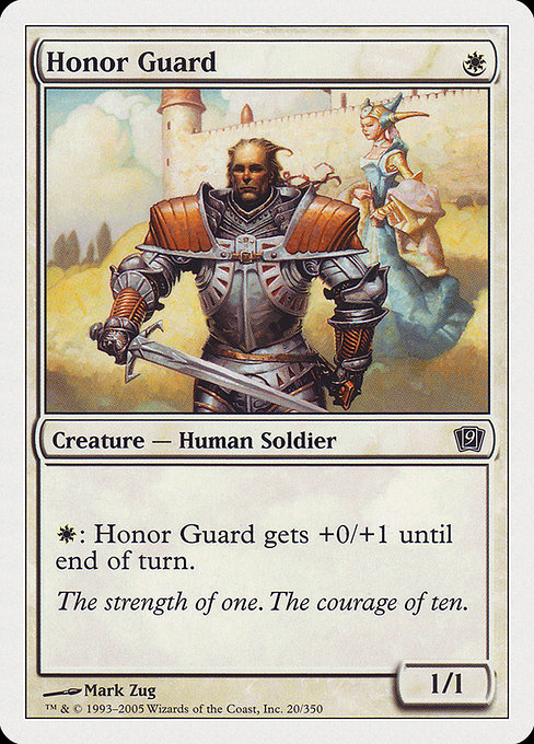 Honor Guard from Ninth Edition